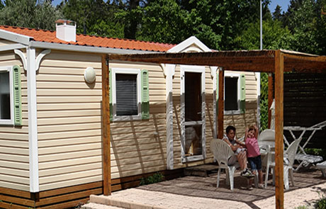 mobile home provence camping fontisson